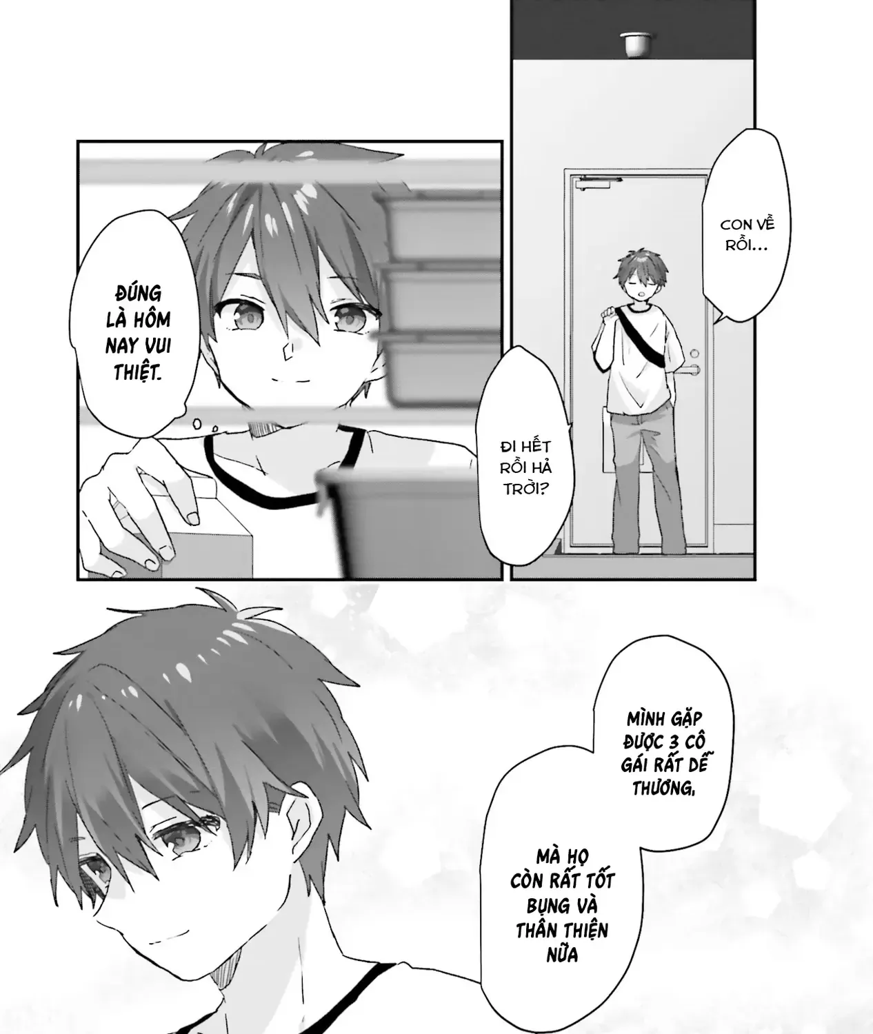 Ba Mỹ Nữ Mà Ai Cũng Đồn Trong Trường, Hóa Ra Là Những Cô Em Gái Thất Lạc Của Mình Sao. Chap 1 - Next Chap 2