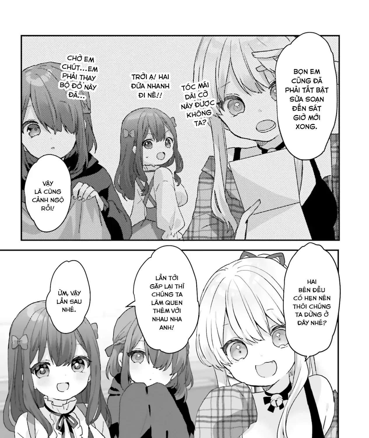 Ba Mỹ Nữ Mà Ai Cũng Đồn Trong Trường, Hóa Ra Là Những Cô Em Gái Thất Lạc Của Mình Sao. Chap 1 - Next Chap 2