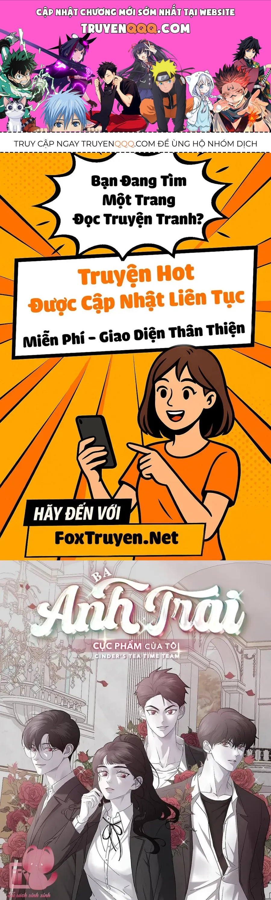 Ba Người Anh Trai Cực Phẩm Của Tôi Chap 105 - Next Chap 106