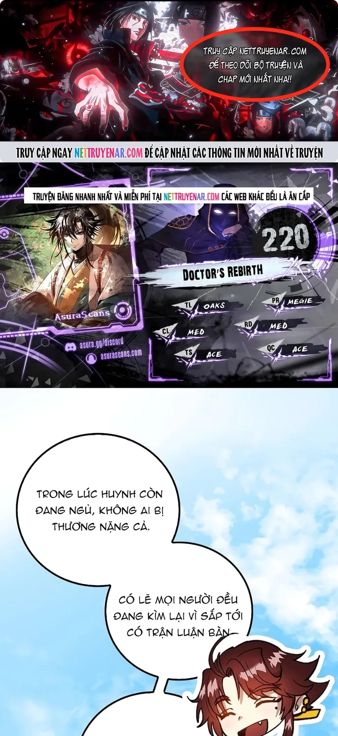 Bác Sĩ Trùng Sinh Về Murim Chap 220 - Next Chap 221