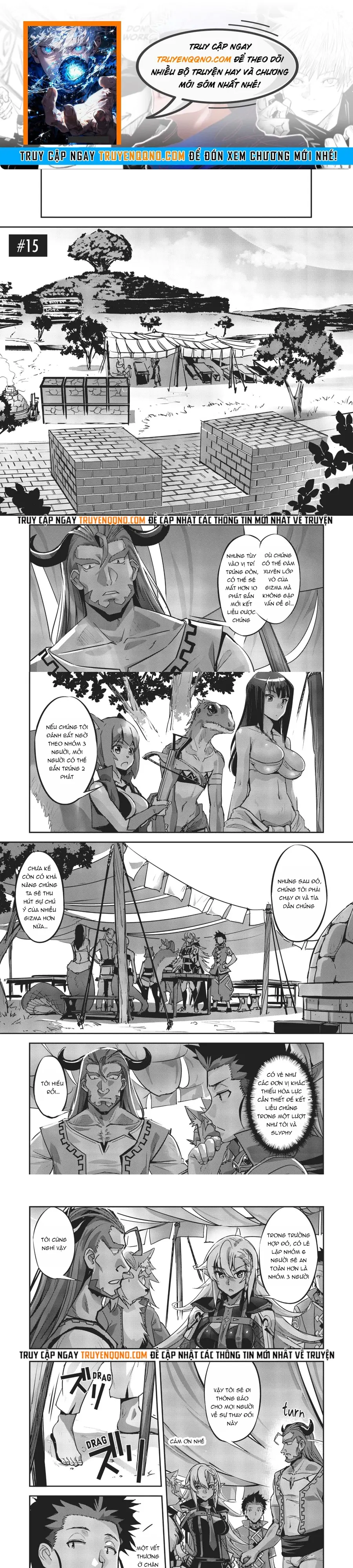 Bậc Thầy Sinh Tồn Được Triệu Hồi Sang Dị Giới Chap 15 - Next Chap 16