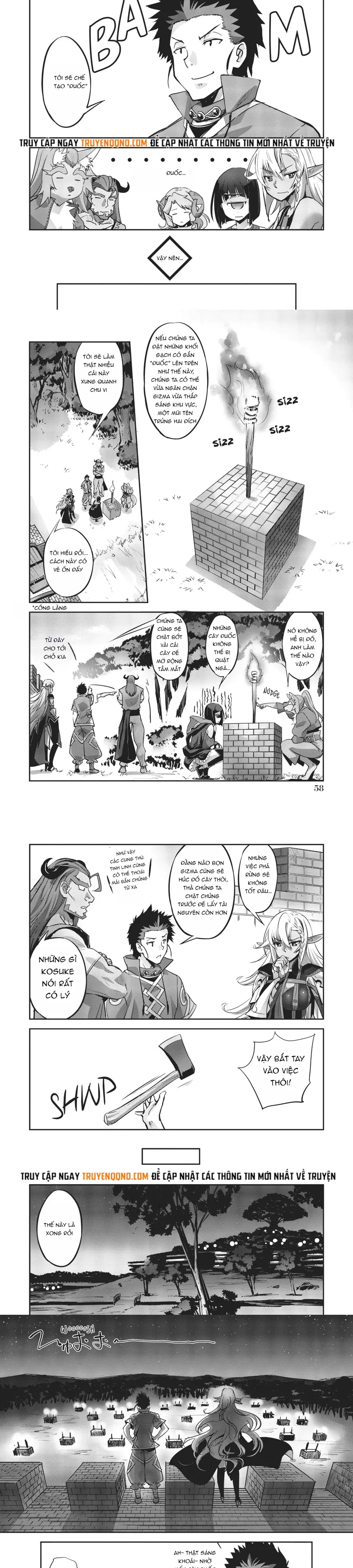 Bậc Thầy Sinh Tồn Được Triệu Hồi Sang Dị Giới Chap 15 - Next Chap 16