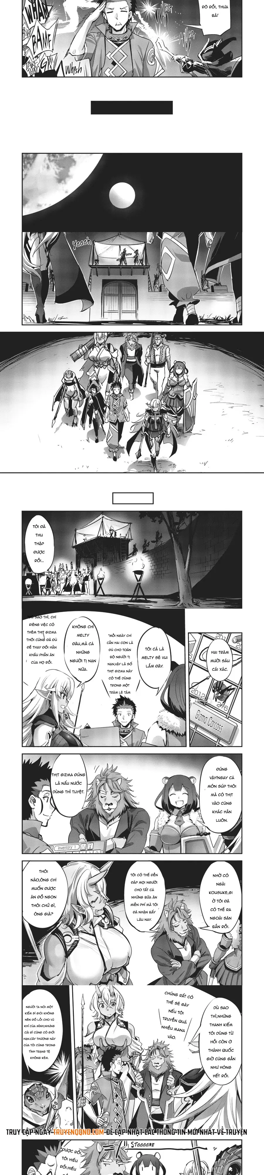 Bậc Thầy Sinh Tồn Được Triệu Hồi Sang Dị Giới Chap 17 - Next Chap 18