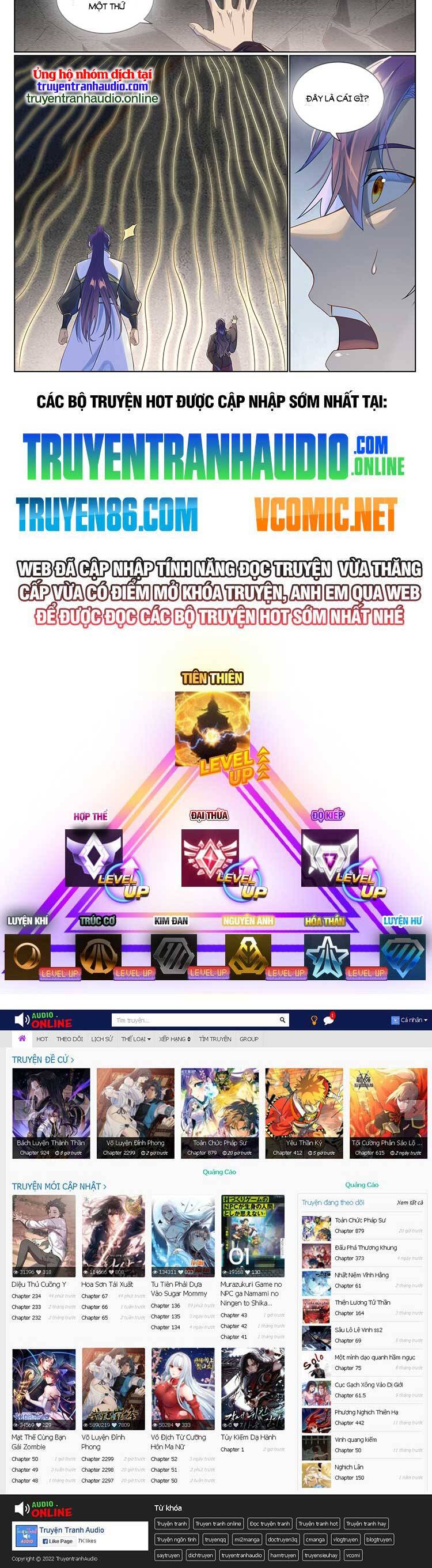 Bách Luyện Thành Thần Chap 1023 - Next Chap 1024