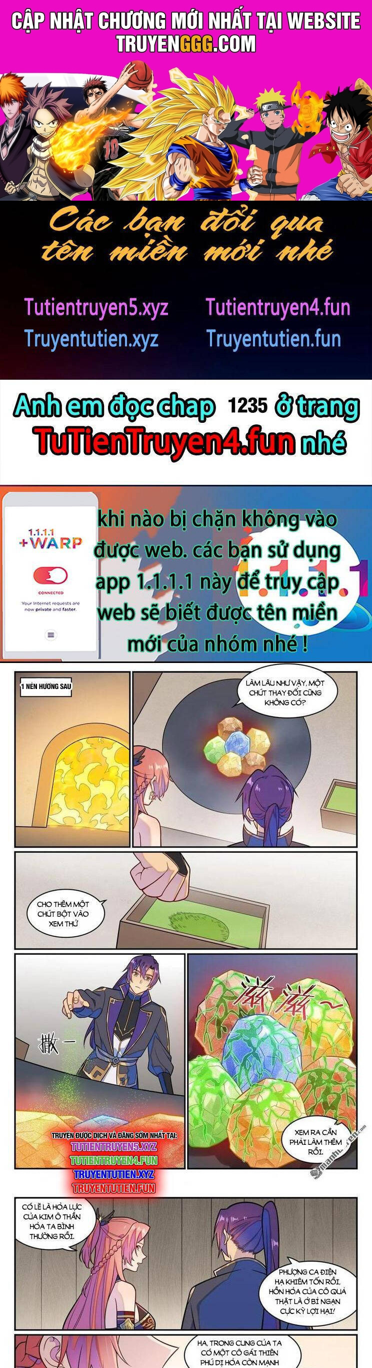 Bách Luyện Thành Thần Chap 1234 - Next Chap 1235