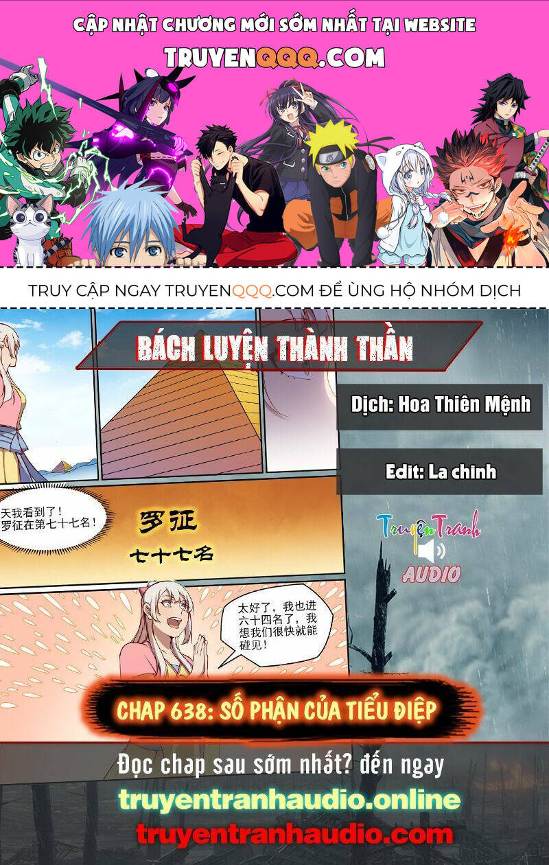 Bách Luyện Thành Thần Chap 638 - Next Chap 639