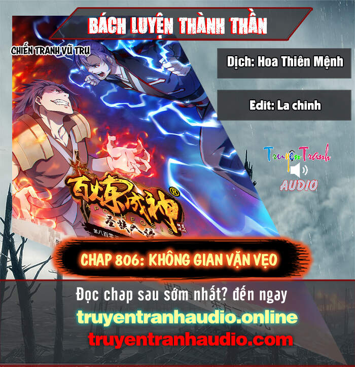 Bách Luyện Thành Thần Chap 806 - Next Chap 807