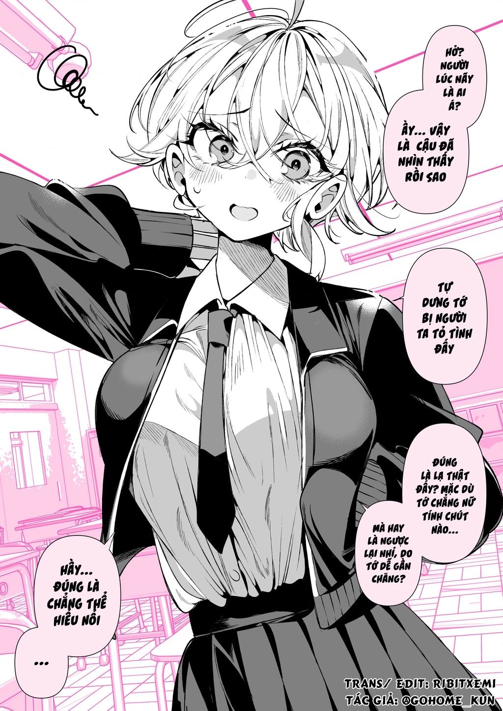 Bạn Gái Nam Tính Với Độ Ẩm Cao Chap 35 - Next Chap 36