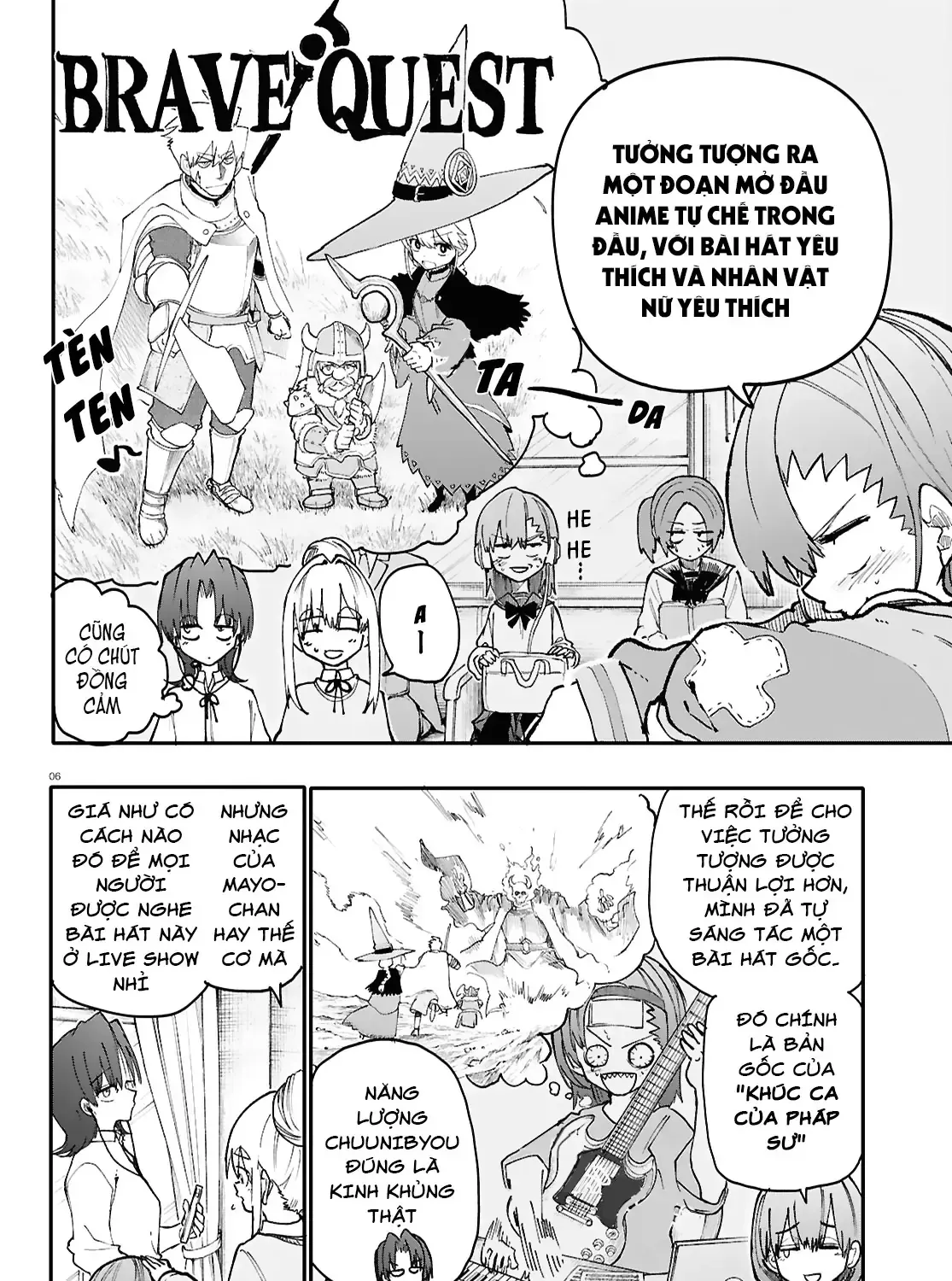 Ban Nhạc Hầm Ngục Chap 1 - Next Chap 2