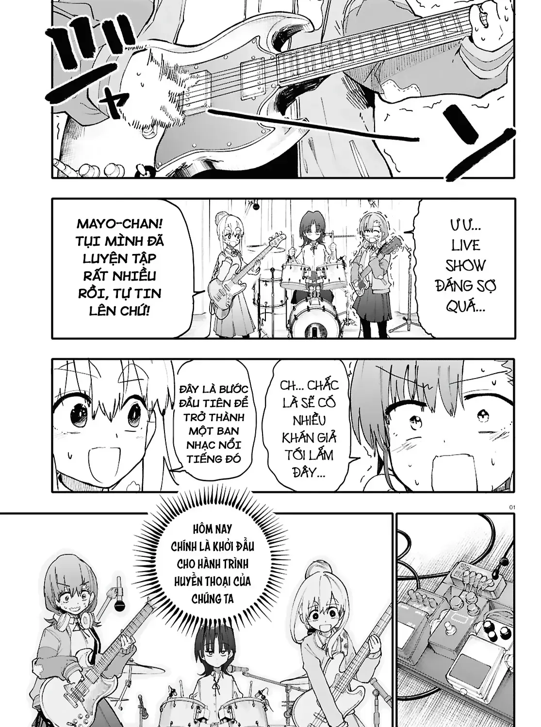 Ban Nhạc Hầm Ngục Chap 1 - Next Chap 2