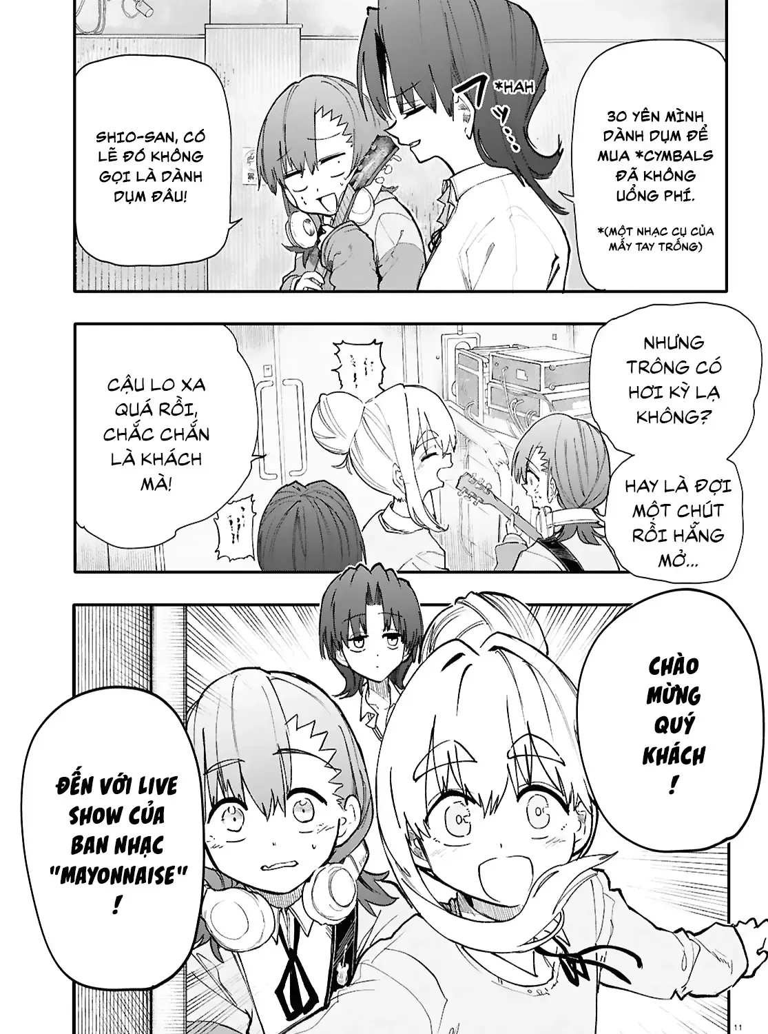 Ban Nhạc Hầm Ngục Chap 1 - Next Chap 2