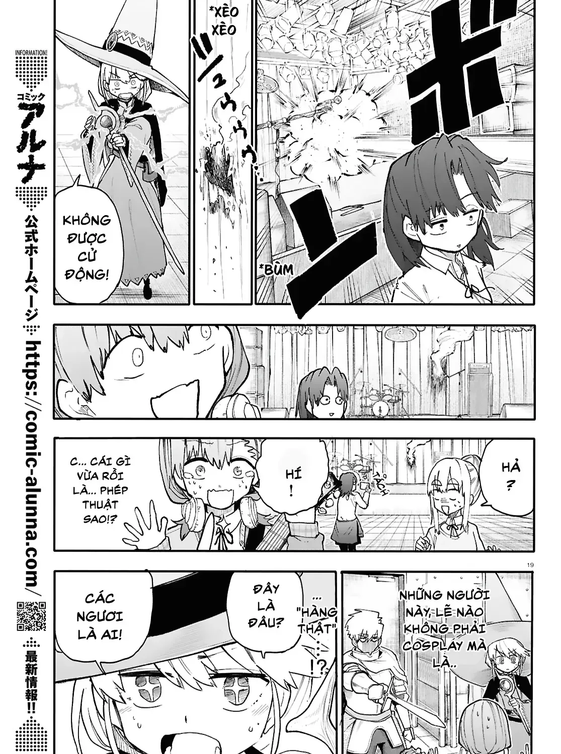 Ban Nhạc Hầm Ngục Chap 1 - Next Chap 2