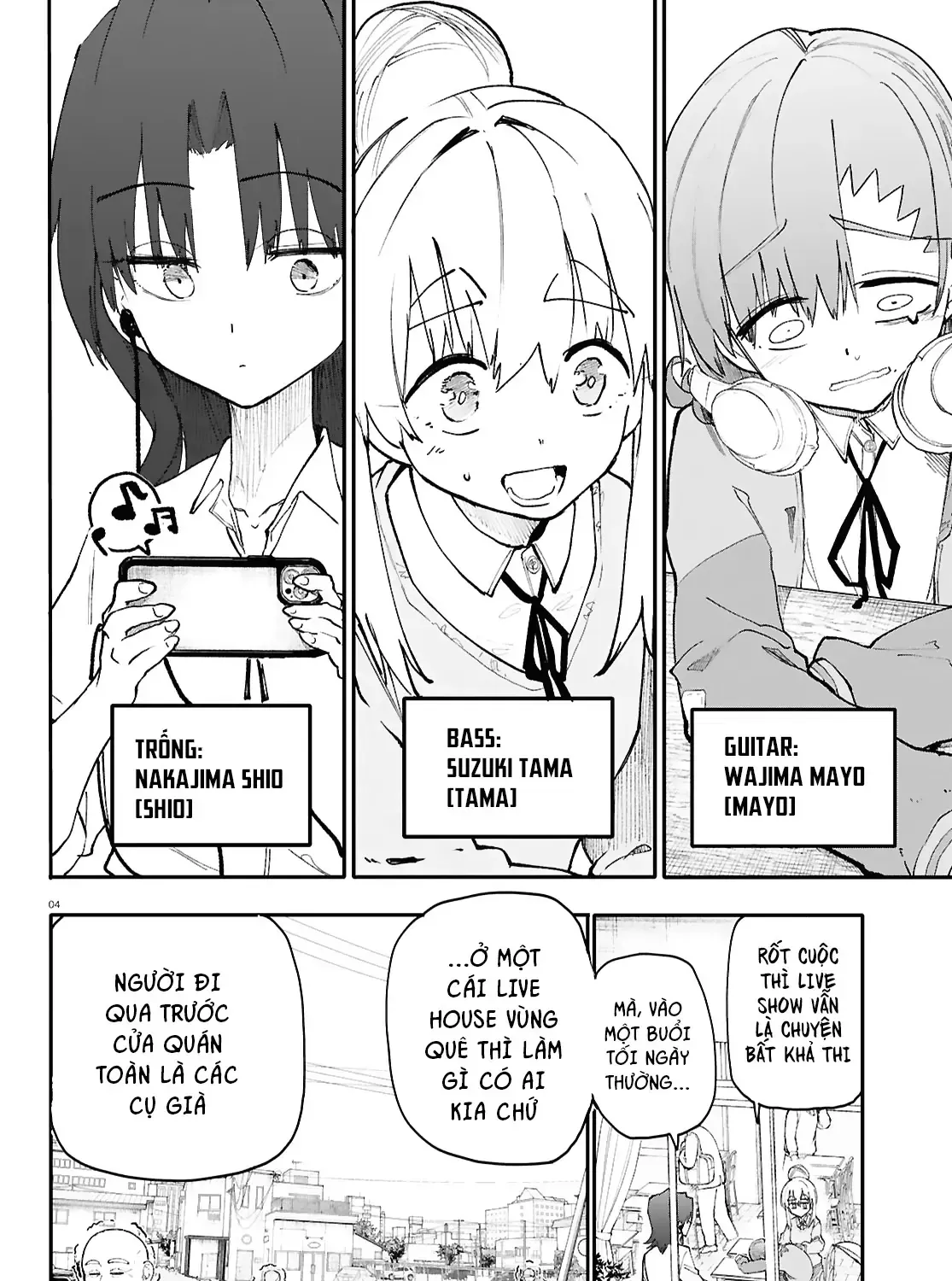 Ban Nhạc Hầm Ngục Chap 1 - Next Chap 2