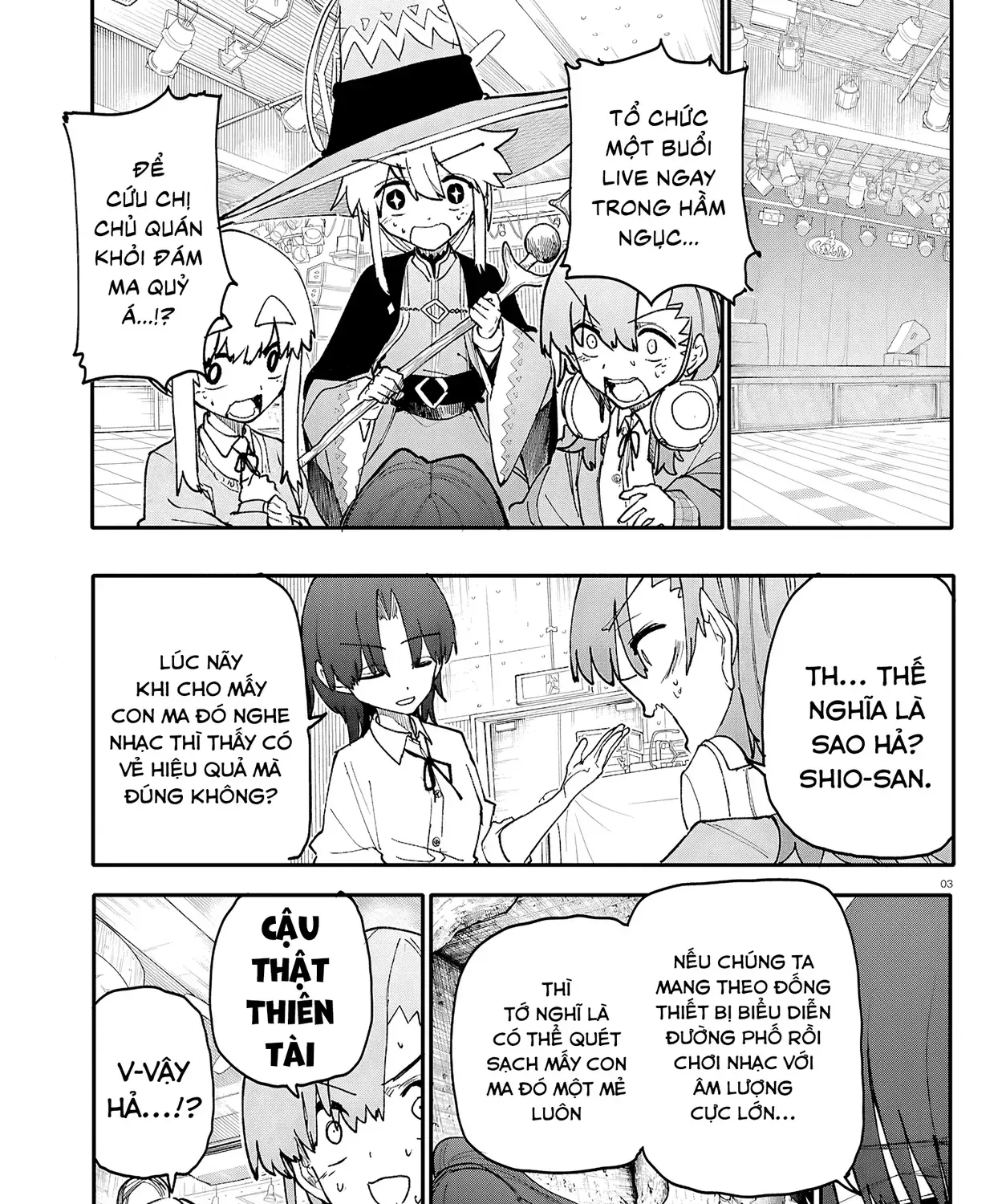 Ban Nhạc Hầm Ngục Chap 10 - Next Chap 11