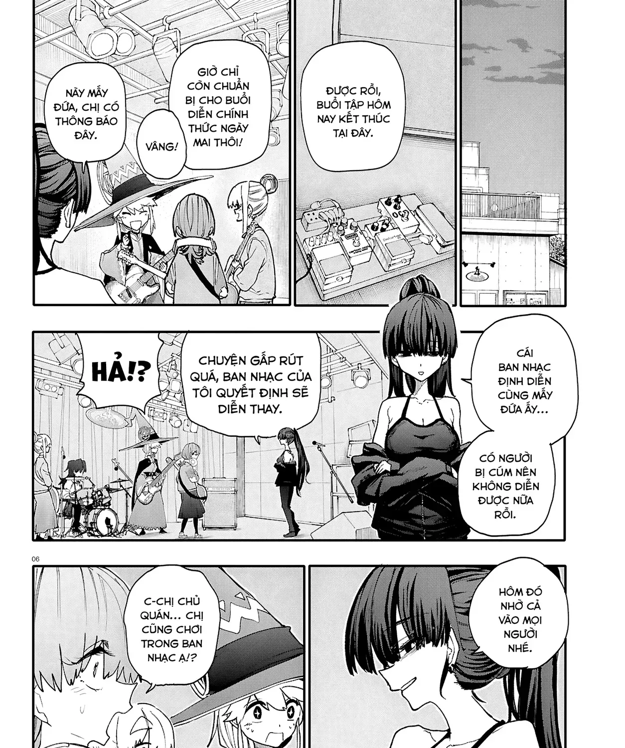 Ban Nhạc Hầm Ngục Chap 11 - Next Chap 12