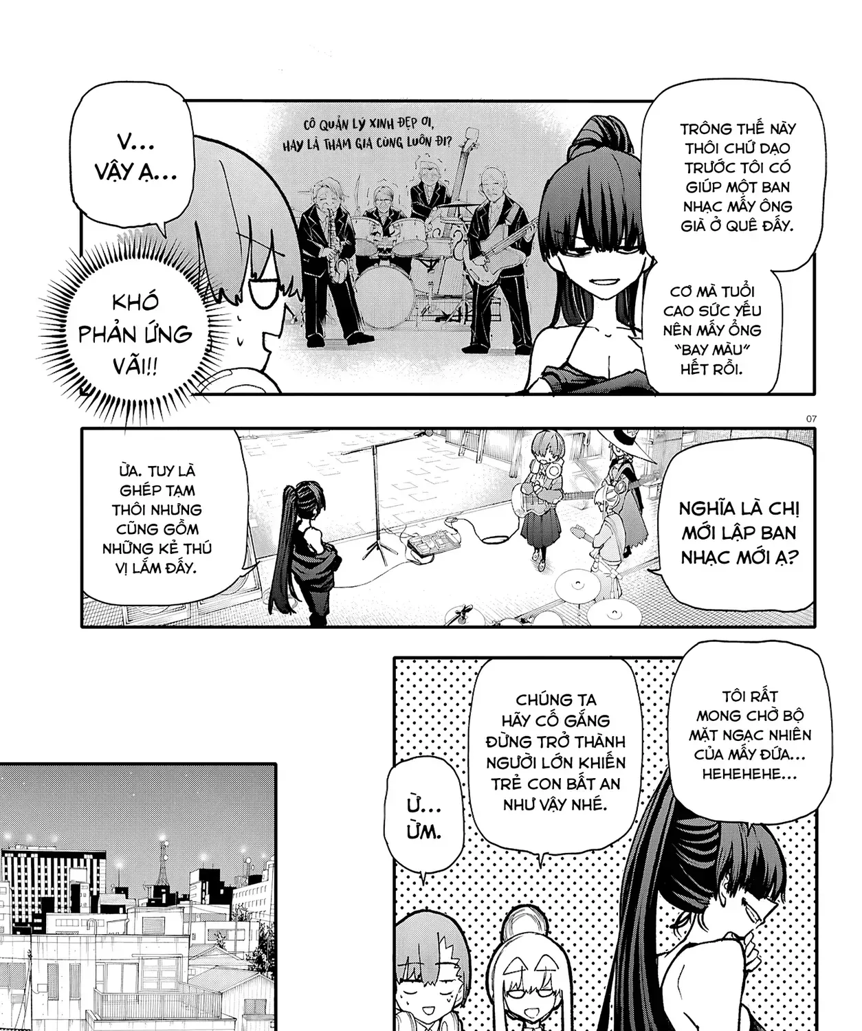 Ban Nhạc Hầm Ngục Chap 11 - Next Chap 12