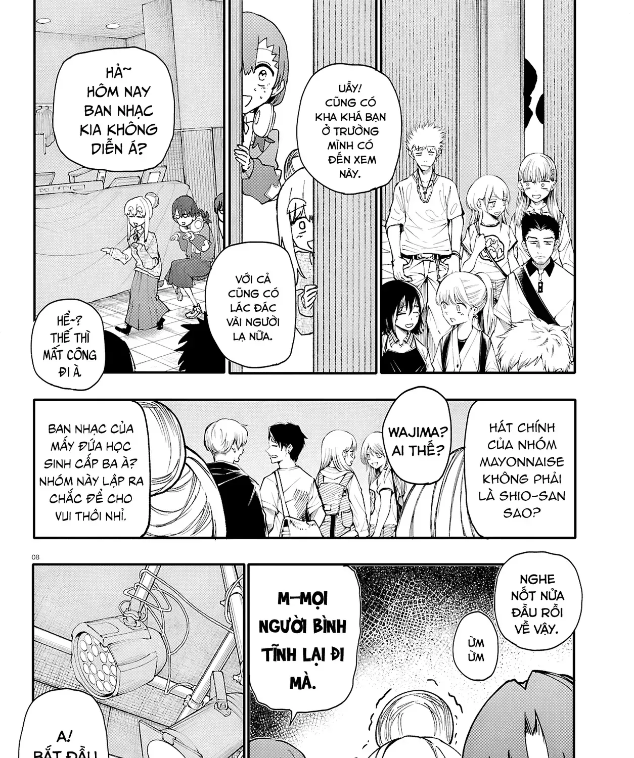 Ban Nhạc Hầm Ngục Chap 11 - Next Chap 12