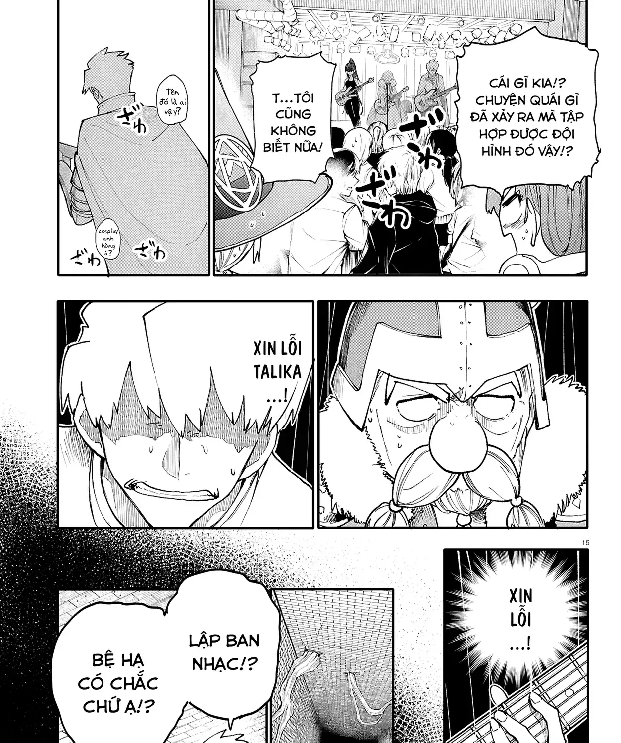 Ban Nhạc Hầm Ngục Chap 11 - Next Chap 12