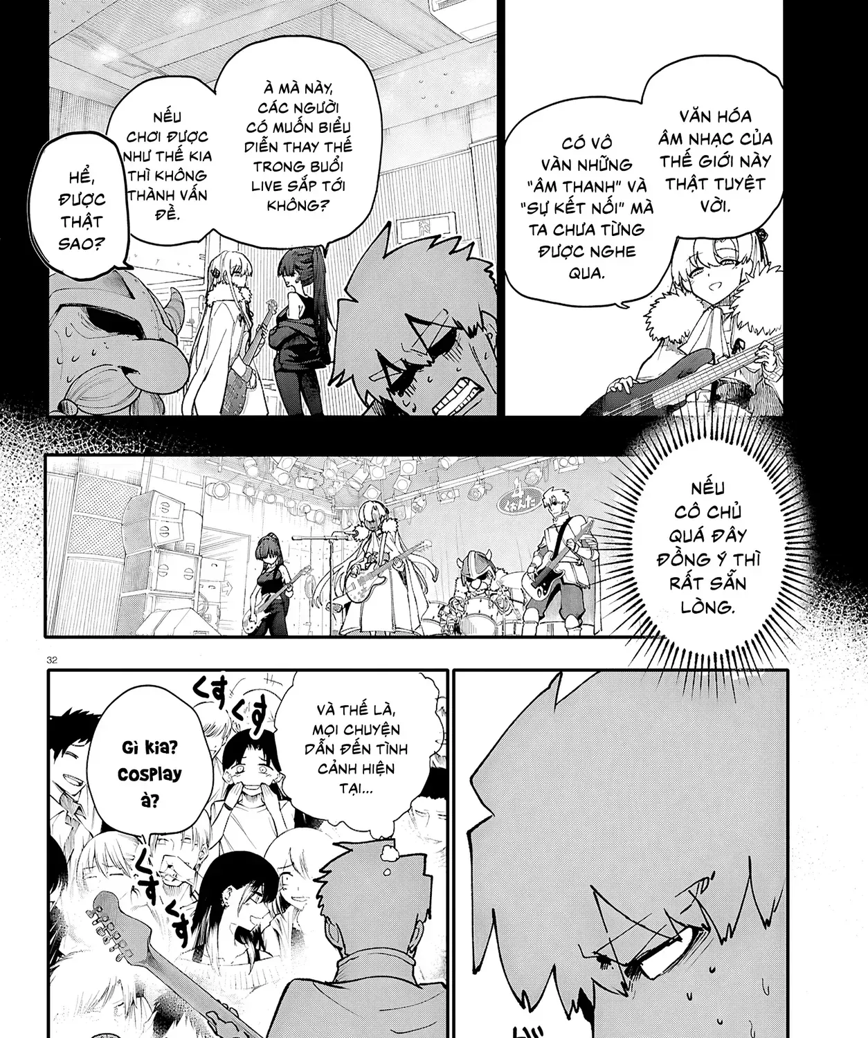 Ban Nhạc Hầm Ngục Chap 11 - Next Chap 12