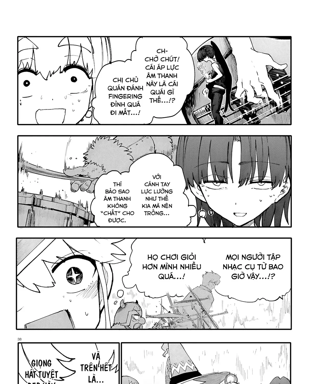 Ban Nhạc Hầm Ngục Chap 11 - Next Chap 12