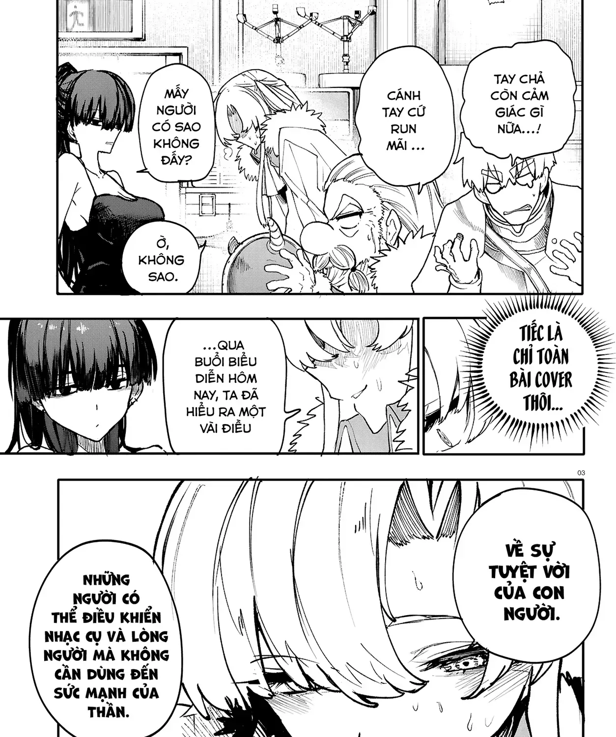 Ban Nhạc Hầm Ngục Chap 12 - Next Chap 13