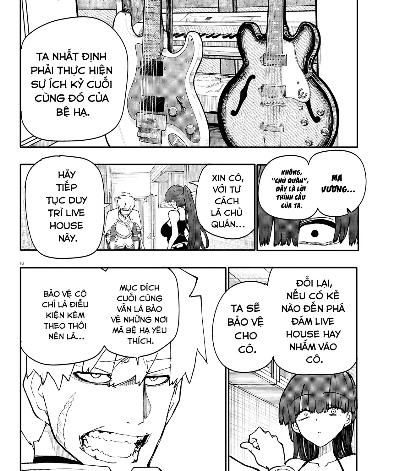 Ban Nhạc Hầm Ngục Chap 12 - Next Chap 13