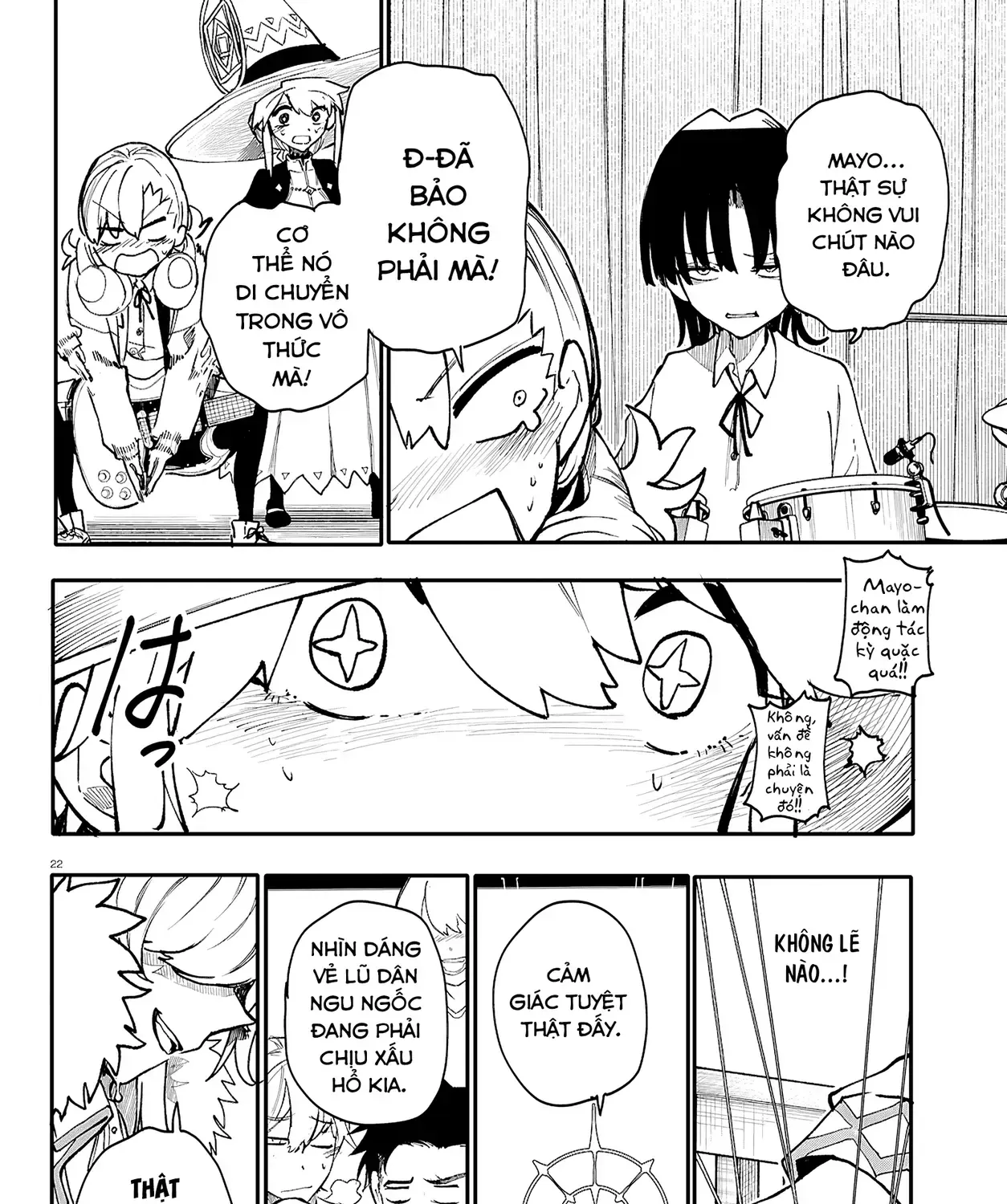 Ban Nhạc Hầm Ngục Chap 12 - Next Chap 13