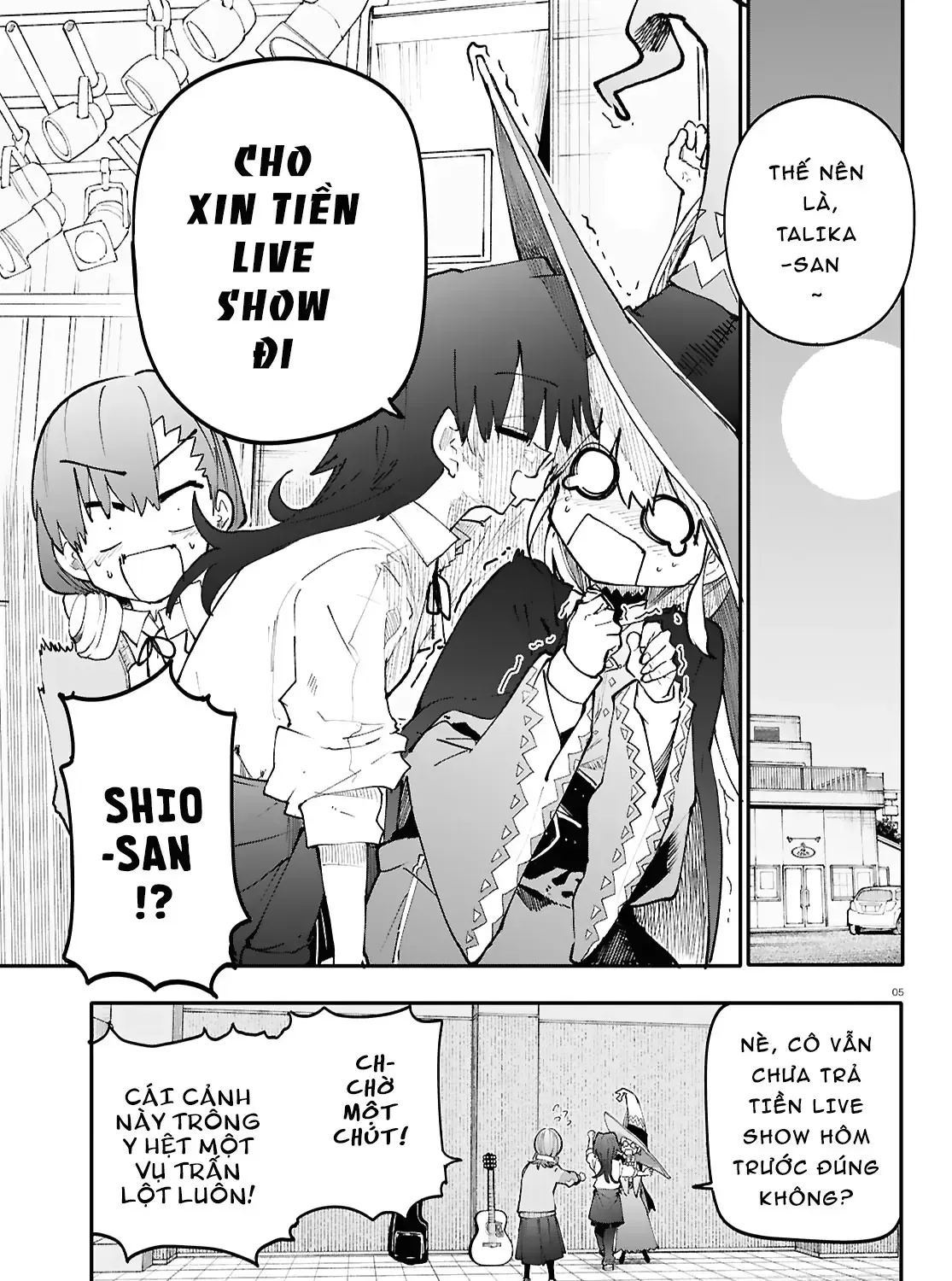 Ban Nhạc Hầm Ngục Chap 5 - Next Chap 6