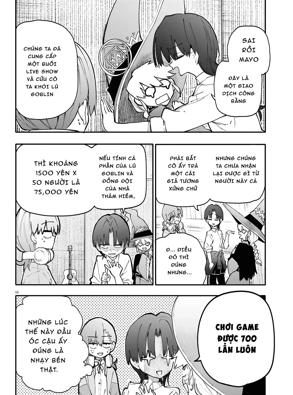 Ban Nhạc Hầm Ngục Chap 5 - Next Chap 6