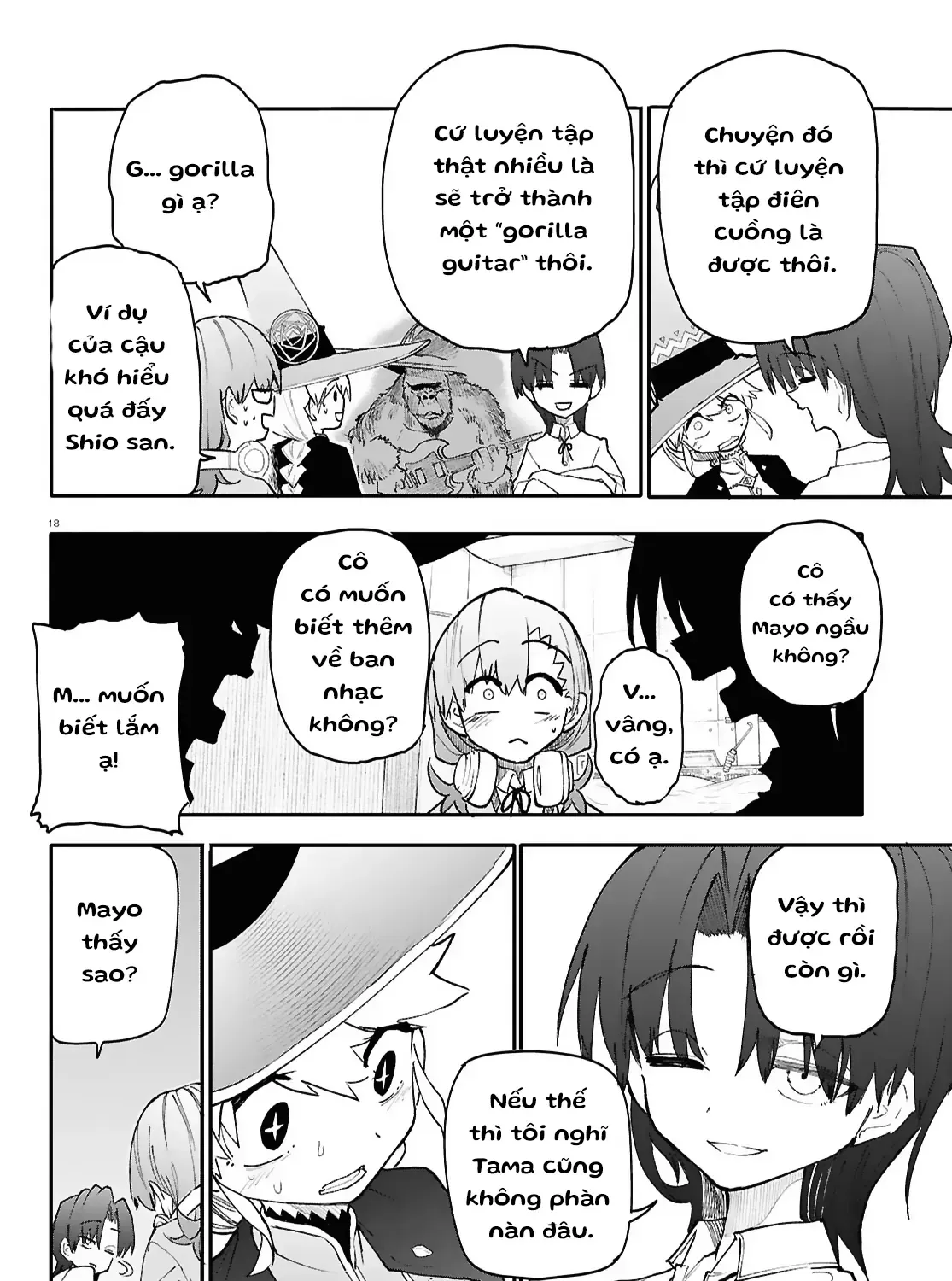 Ban Nhạc Hầm Ngục Chap 5 - Next Chap 6