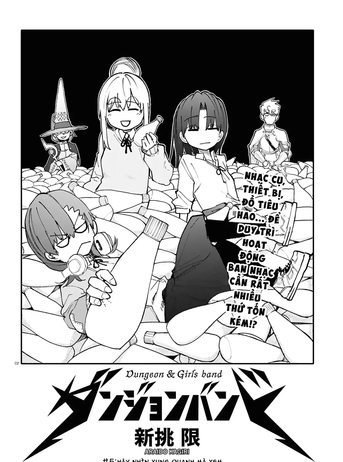 Ban Nhạc Hầm Ngục Chap 5 - Next Chap 6