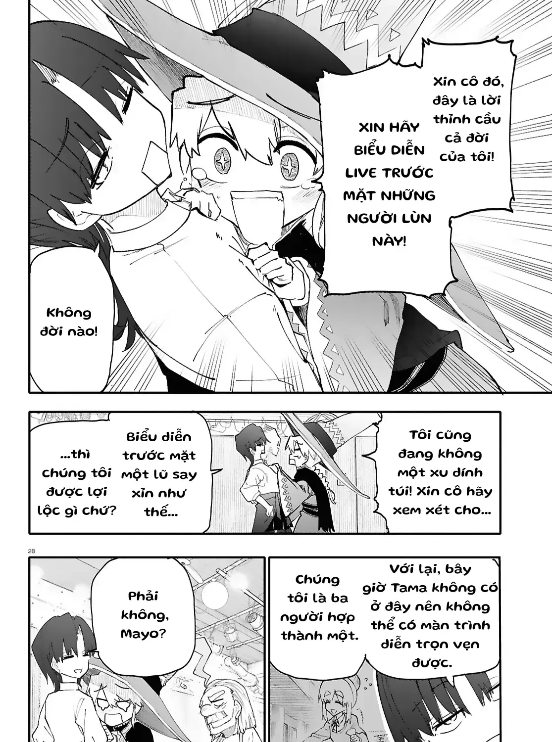 Ban Nhạc Hầm Ngục Chap 5 - Next Chap 6