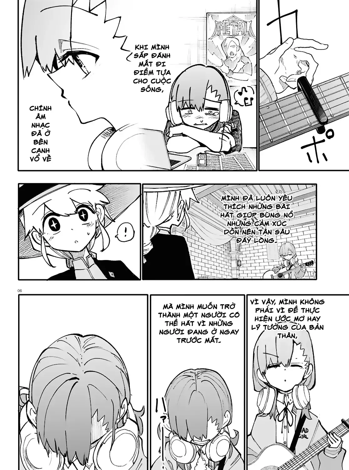 Ban Nhạc Hầm Ngục Chap 6 - Next Chap 7