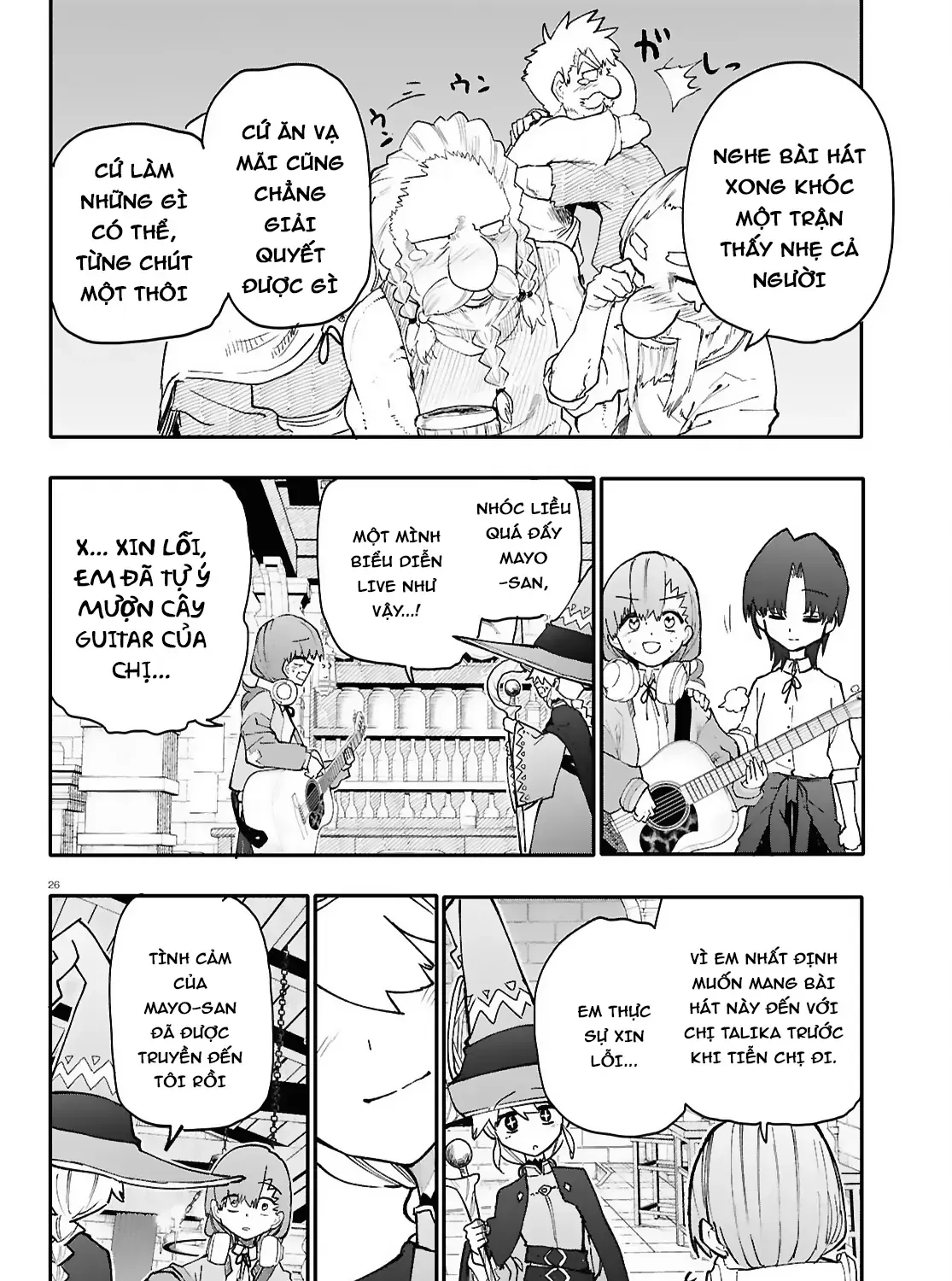 Ban Nhạc Hầm Ngục Chap 6 - Next Chap 7