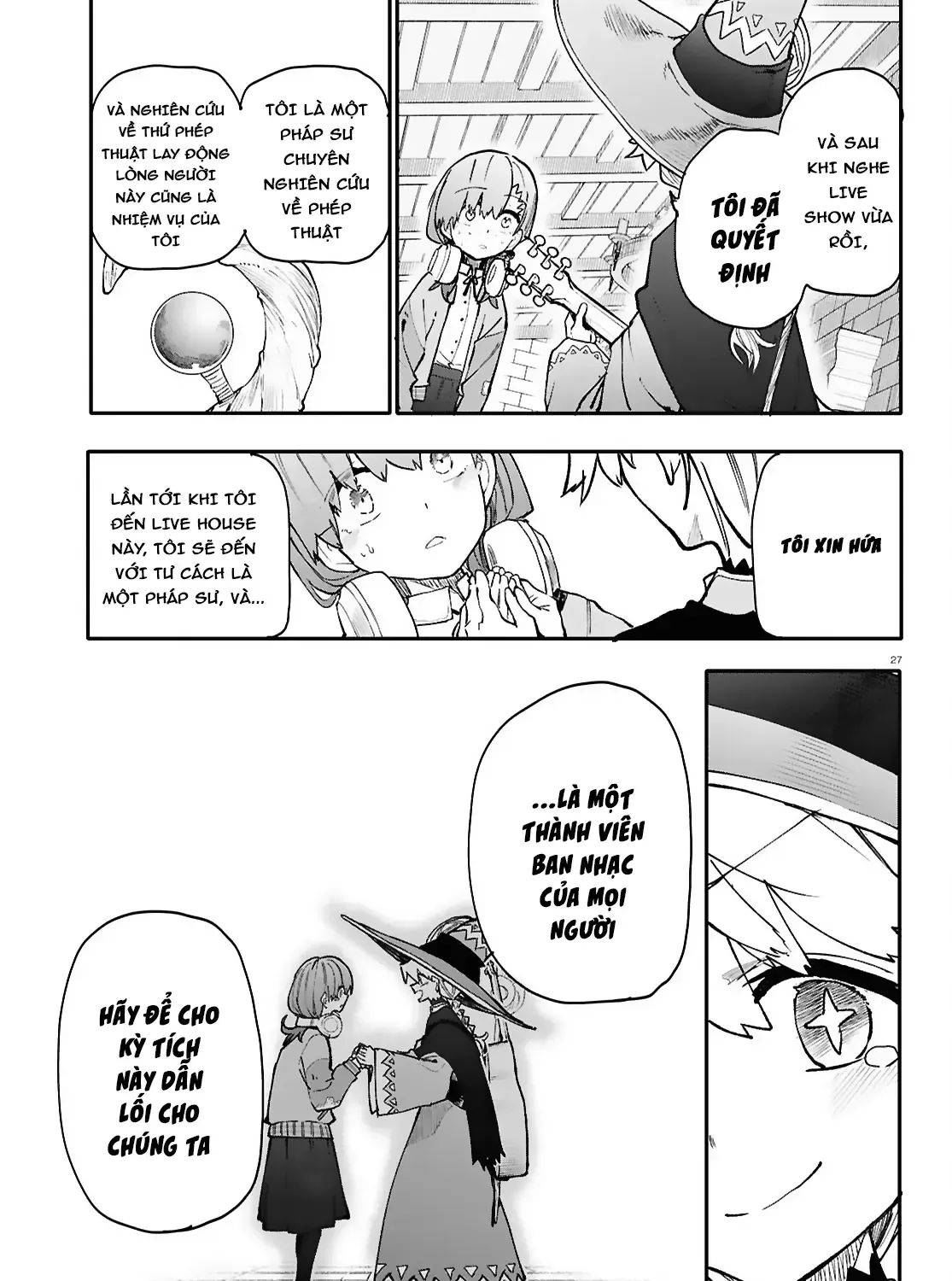 Ban Nhạc Hầm Ngục Chap 6 - Next Chap 7