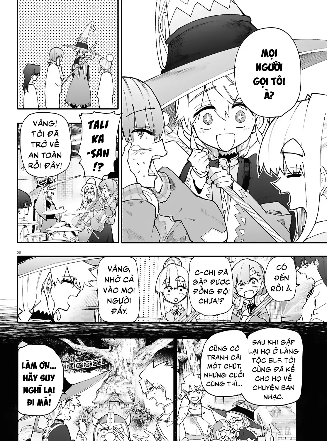 Ban Nhạc Hầm Ngục Chap 7 - Next Chap 8