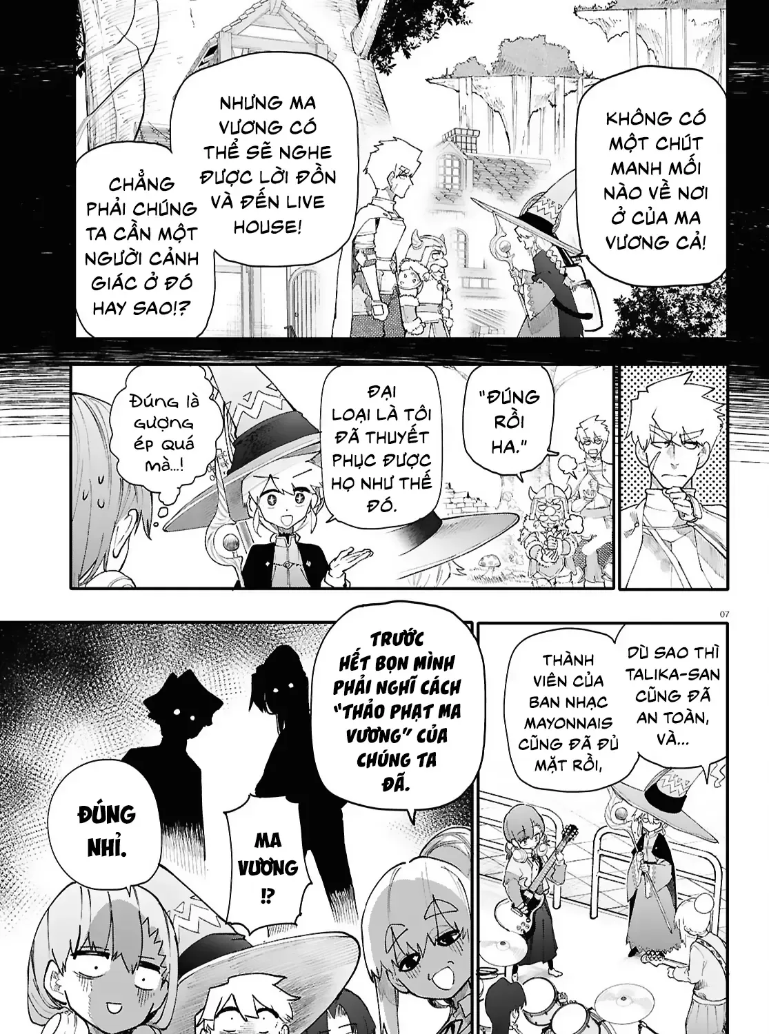 Ban Nhạc Hầm Ngục Chap 7 - Next Chap 8