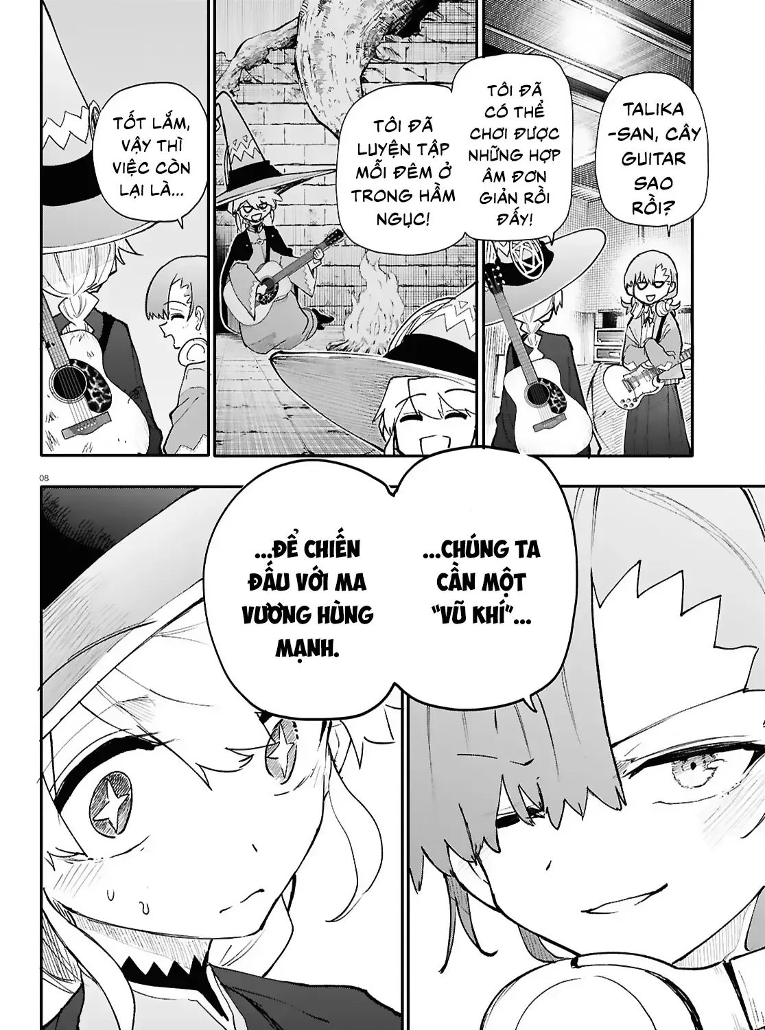 Ban Nhạc Hầm Ngục Chap 7 - Next Chap 8