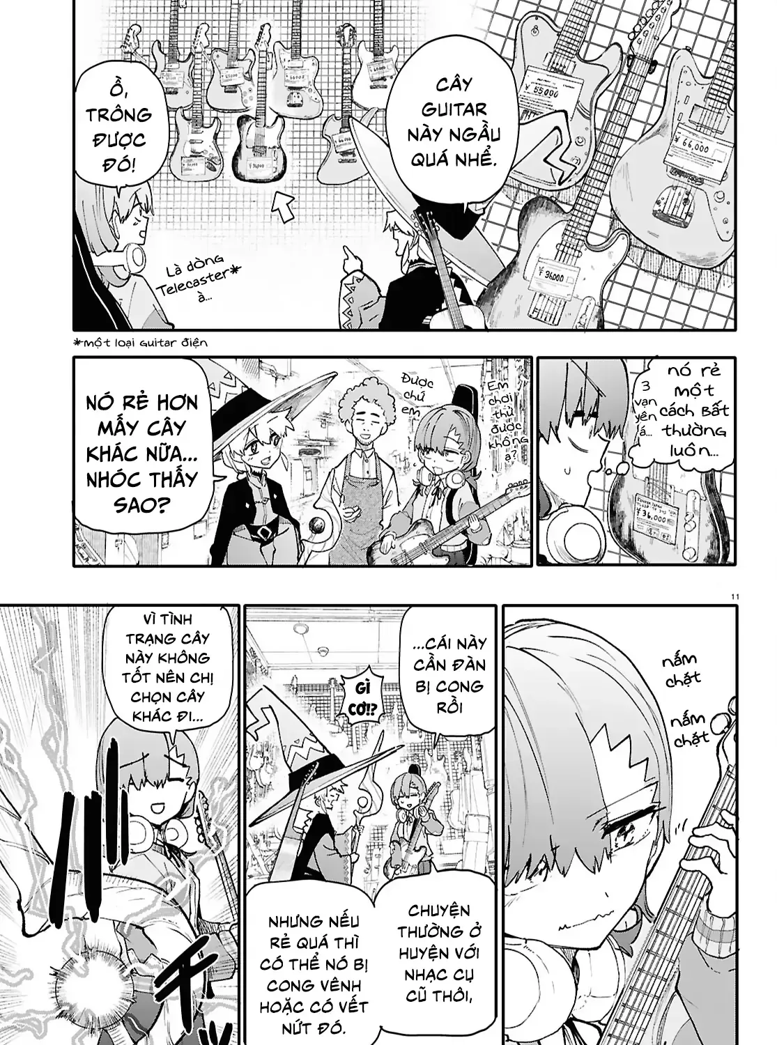 Ban Nhạc Hầm Ngục Chap 7 - Next Chap 8