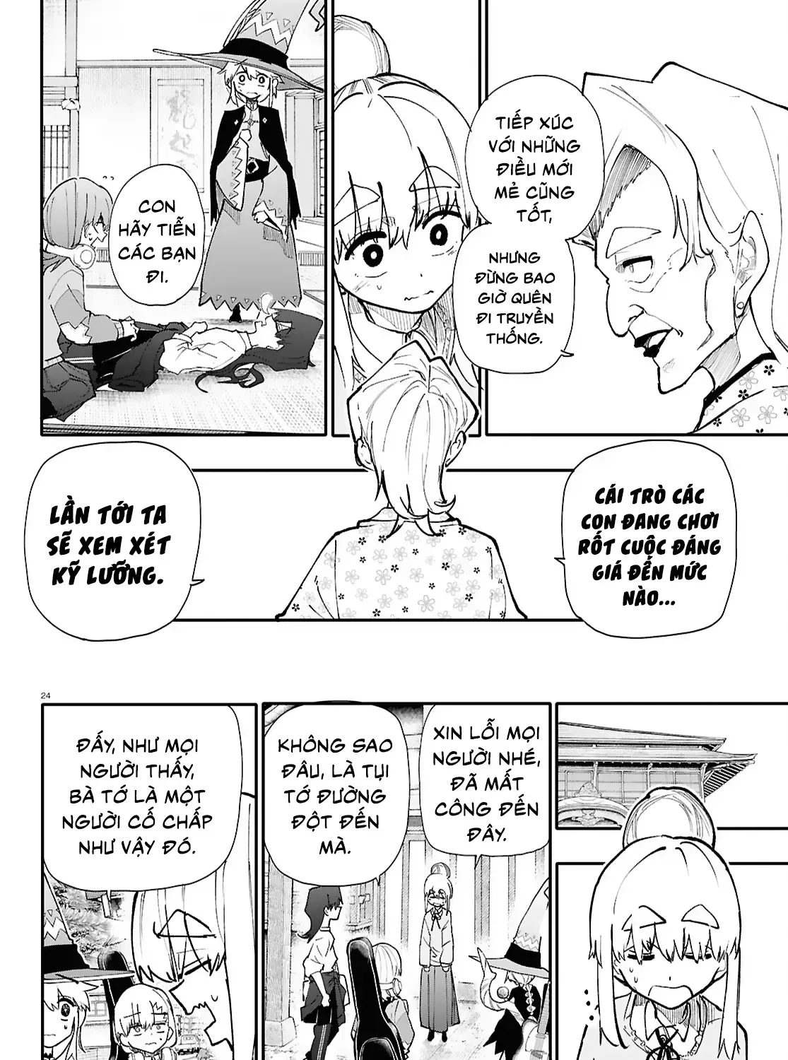 Ban Nhạc Hầm Ngục Chap 7 - Next Chap 8