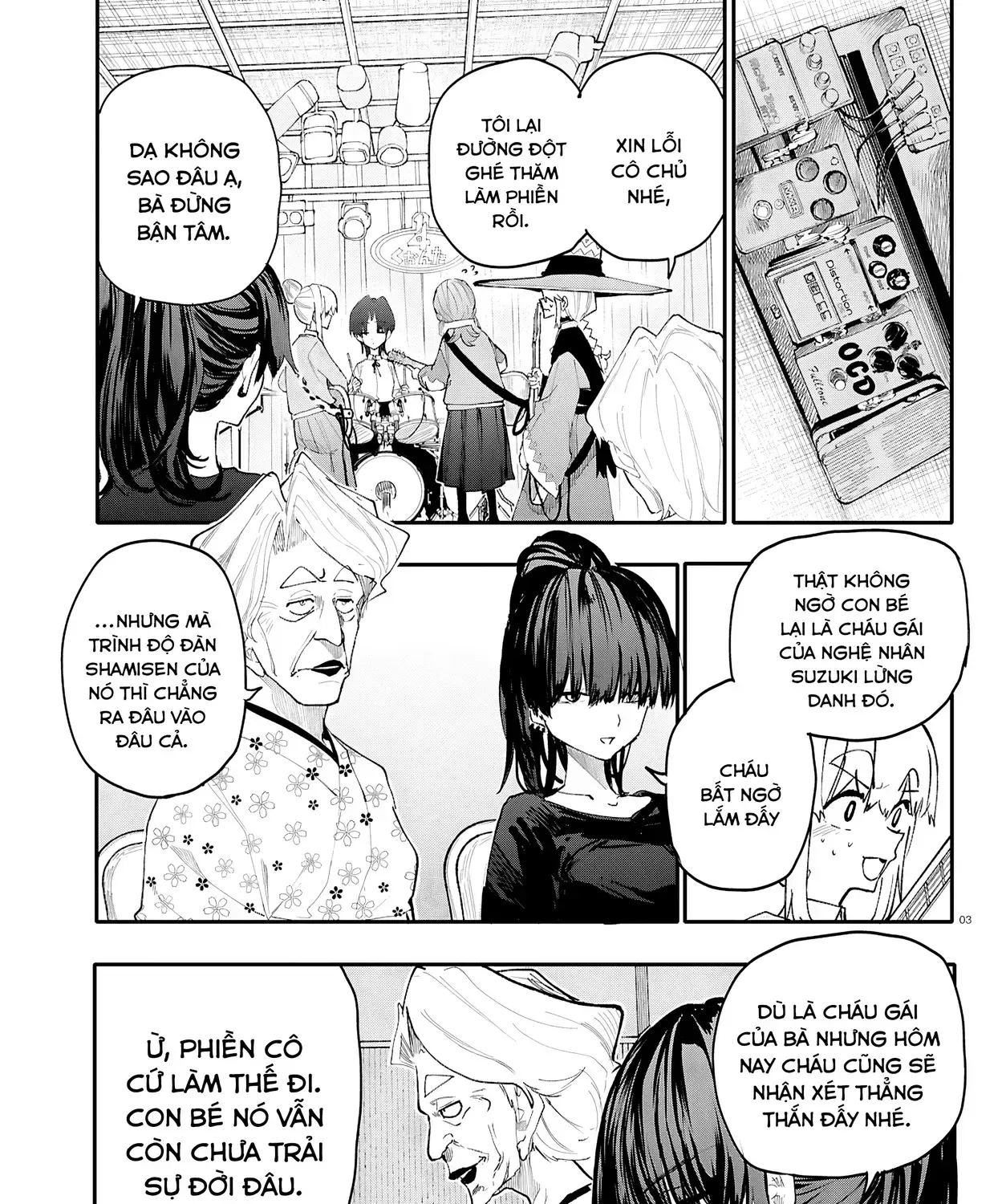 Ban Nhạc Hầm Ngục Chap 8 - Next Chap 9