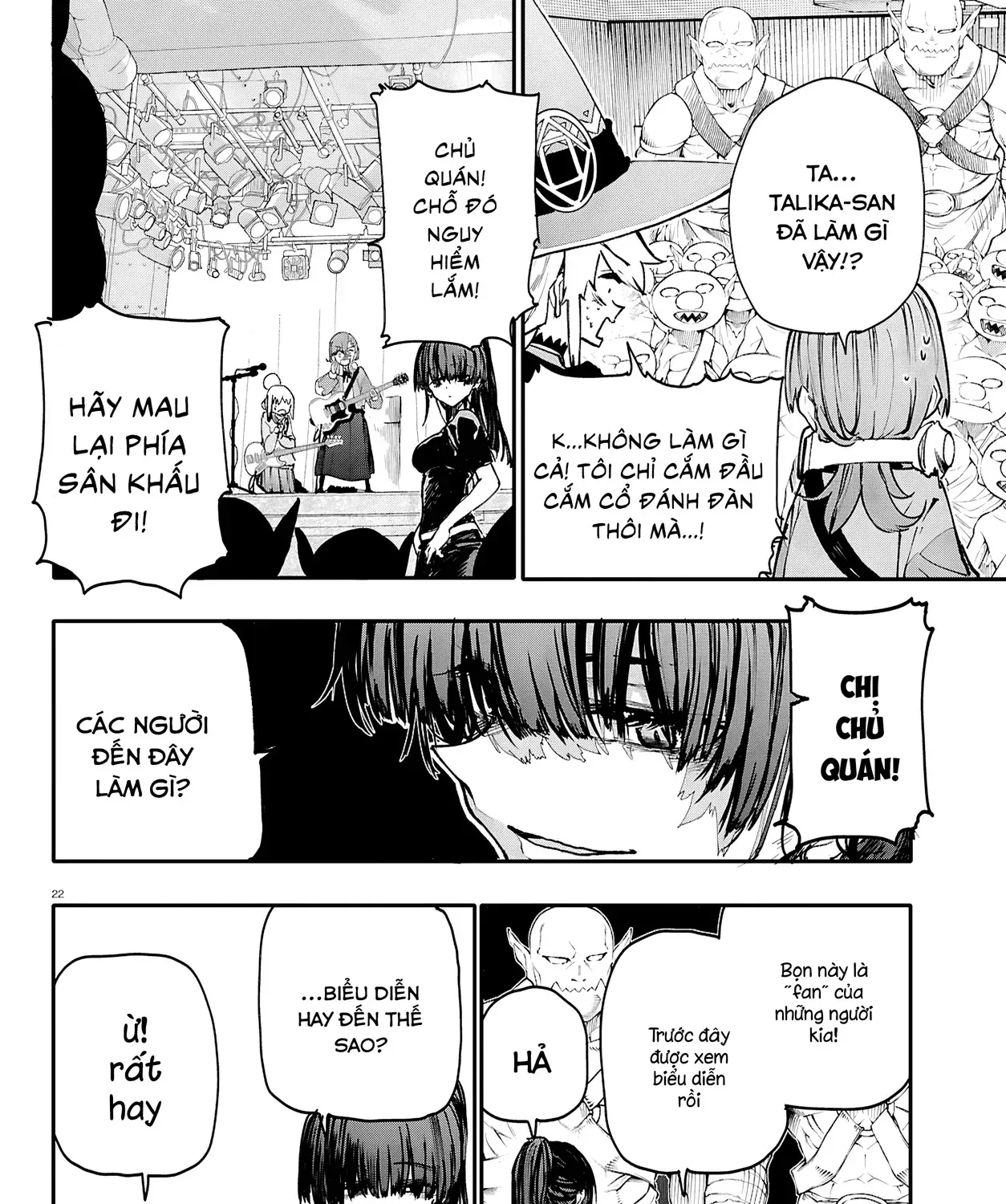 Ban Nhạc Hầm Ngục Chap 8 - Next Chap 9