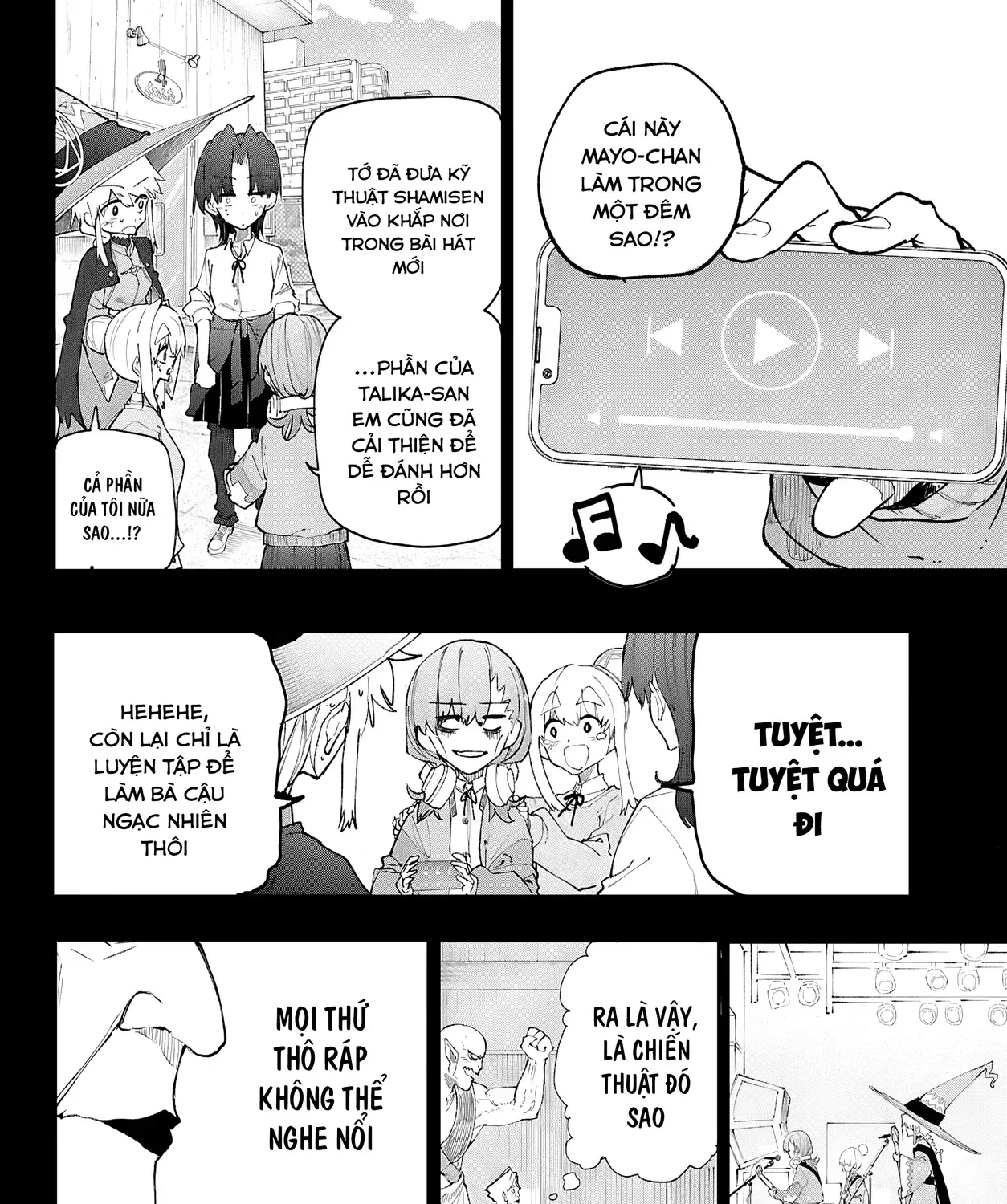 Ban Nhạc Hầm Ngục Chap 8 - Next Chap 9