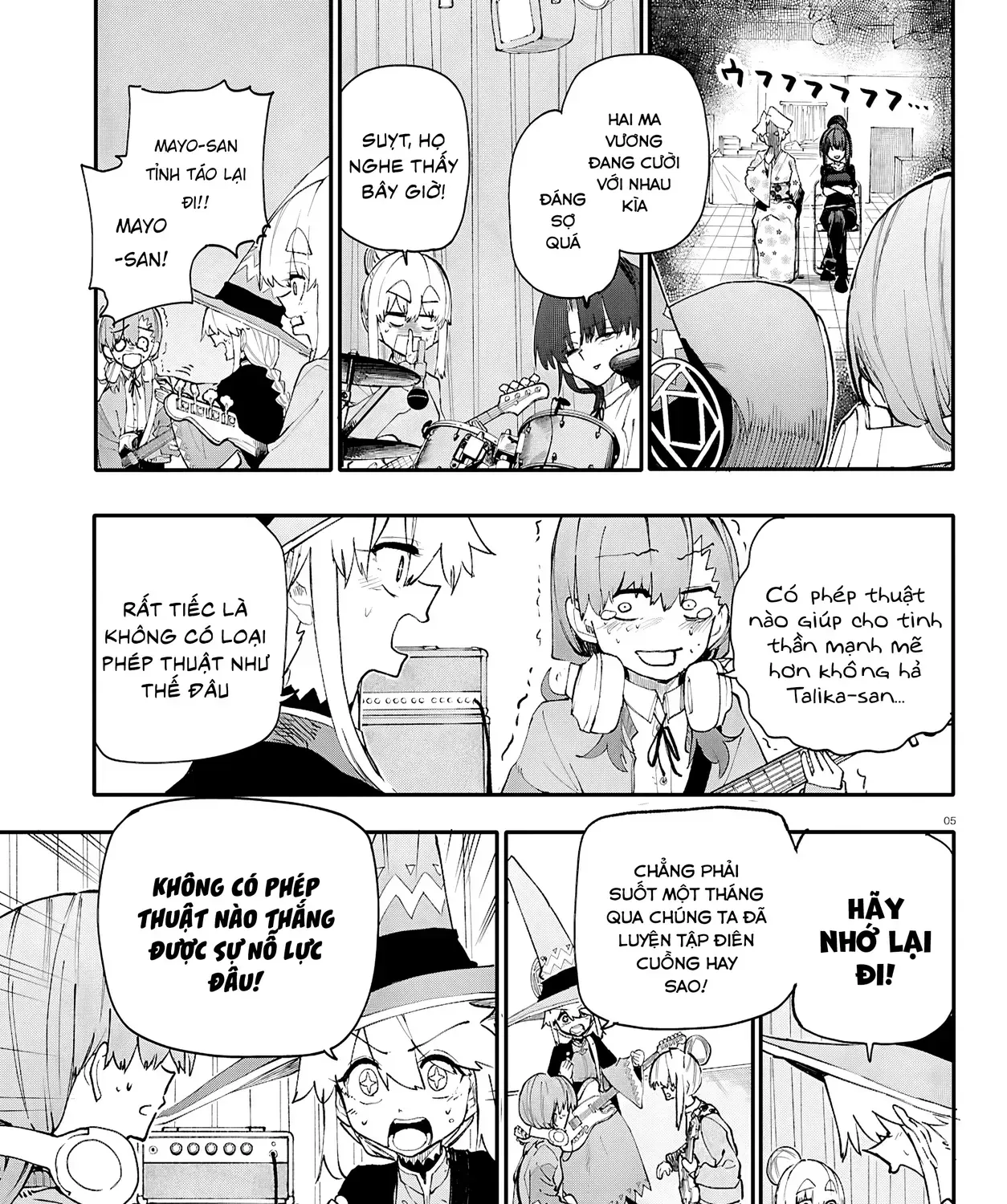 Ban Nhạc Hầm Ngục Chap 8 - Next Chap 9