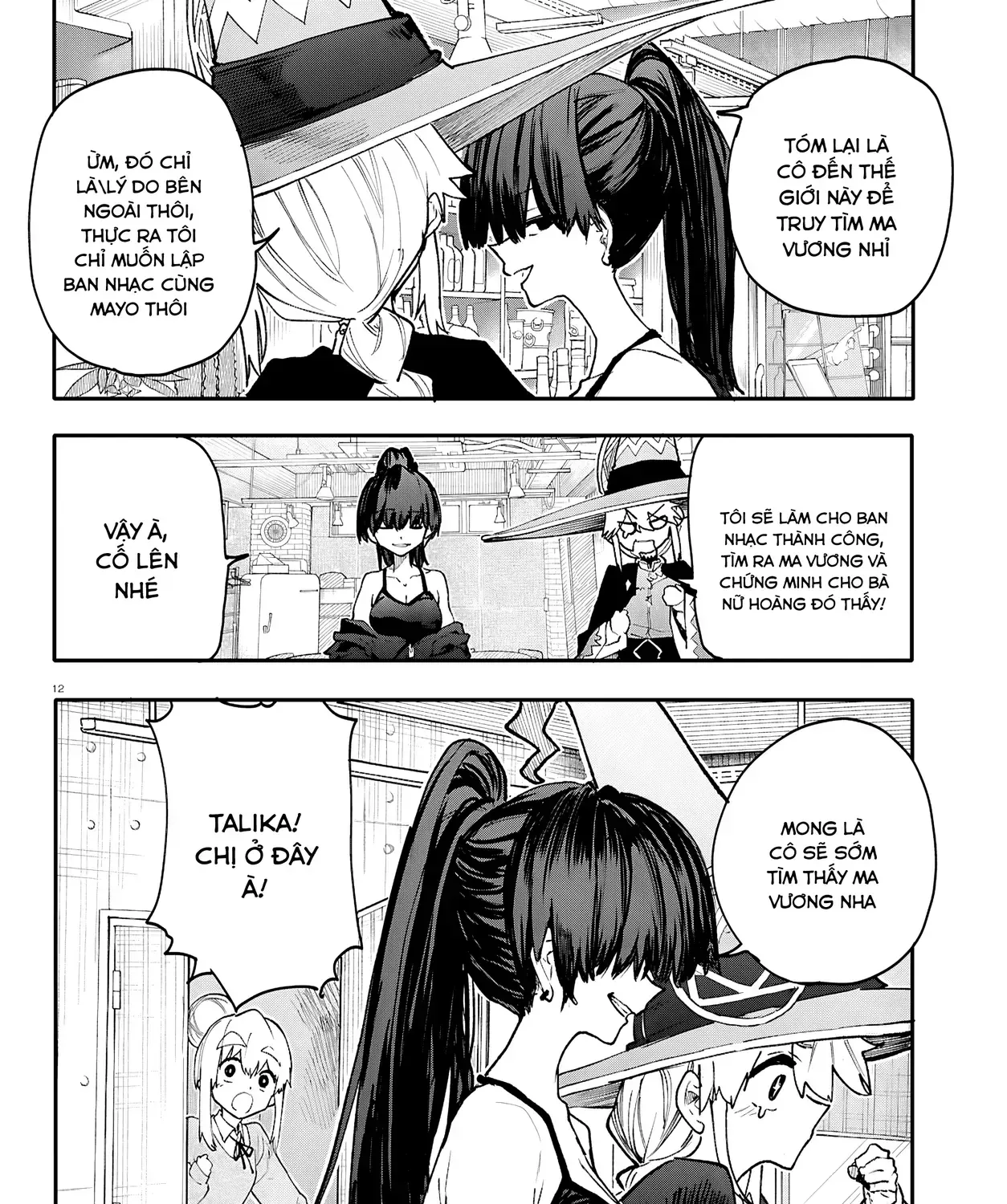 Ban Nhạc Hầm Ngục Chap 9 - Next Chap 10