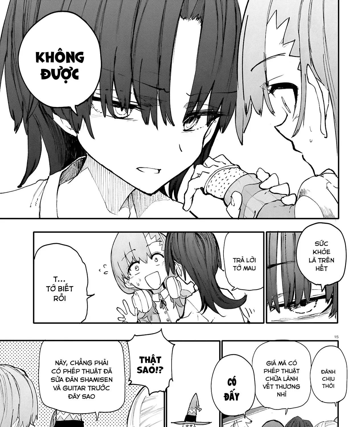 Ban Nhạc Hầm Ngục Chap 9 - Next Chap 10