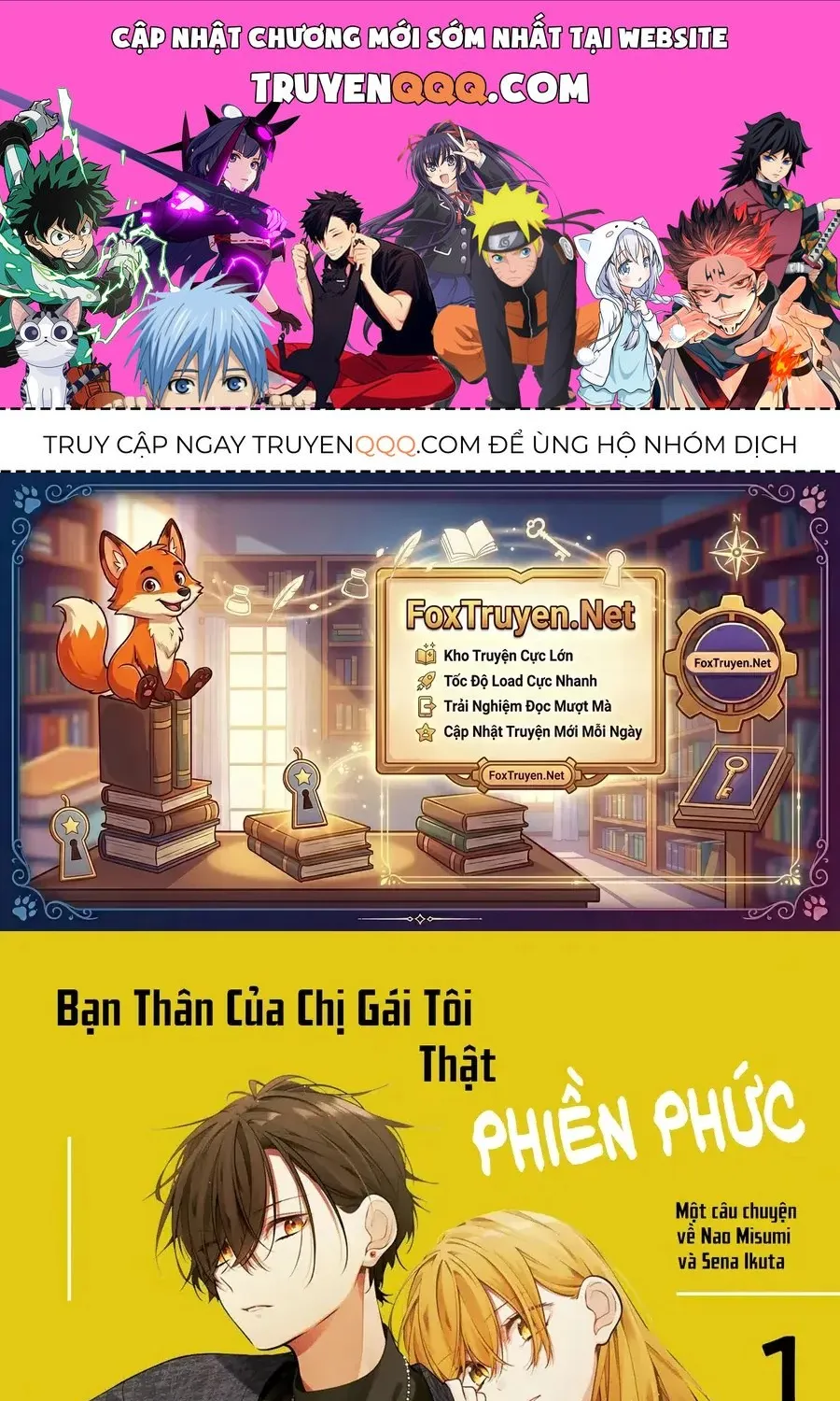 Bạn Thân Của Chị Gái Tôi Thật Phiền Phức Chap 1 - Next Chap 2