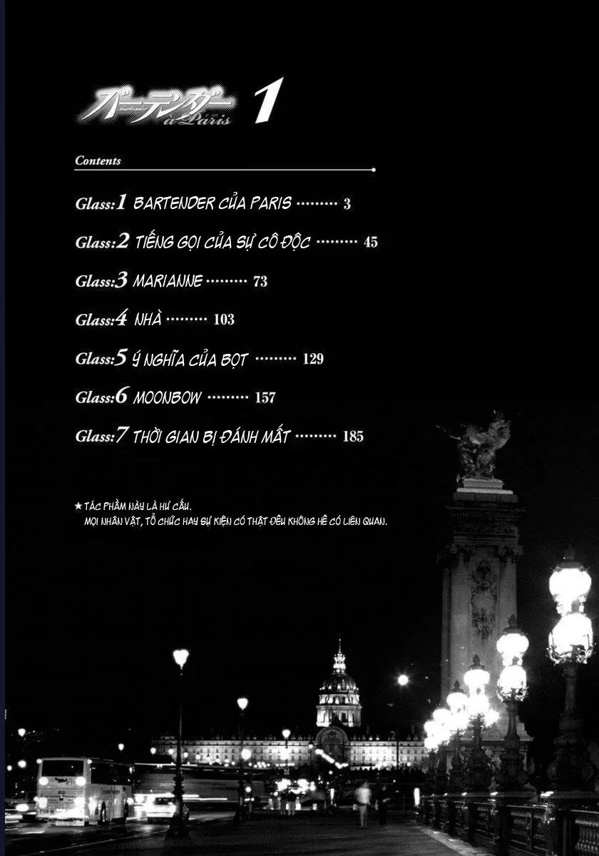Bartender À Paris Chap 1 - Next Chap 2