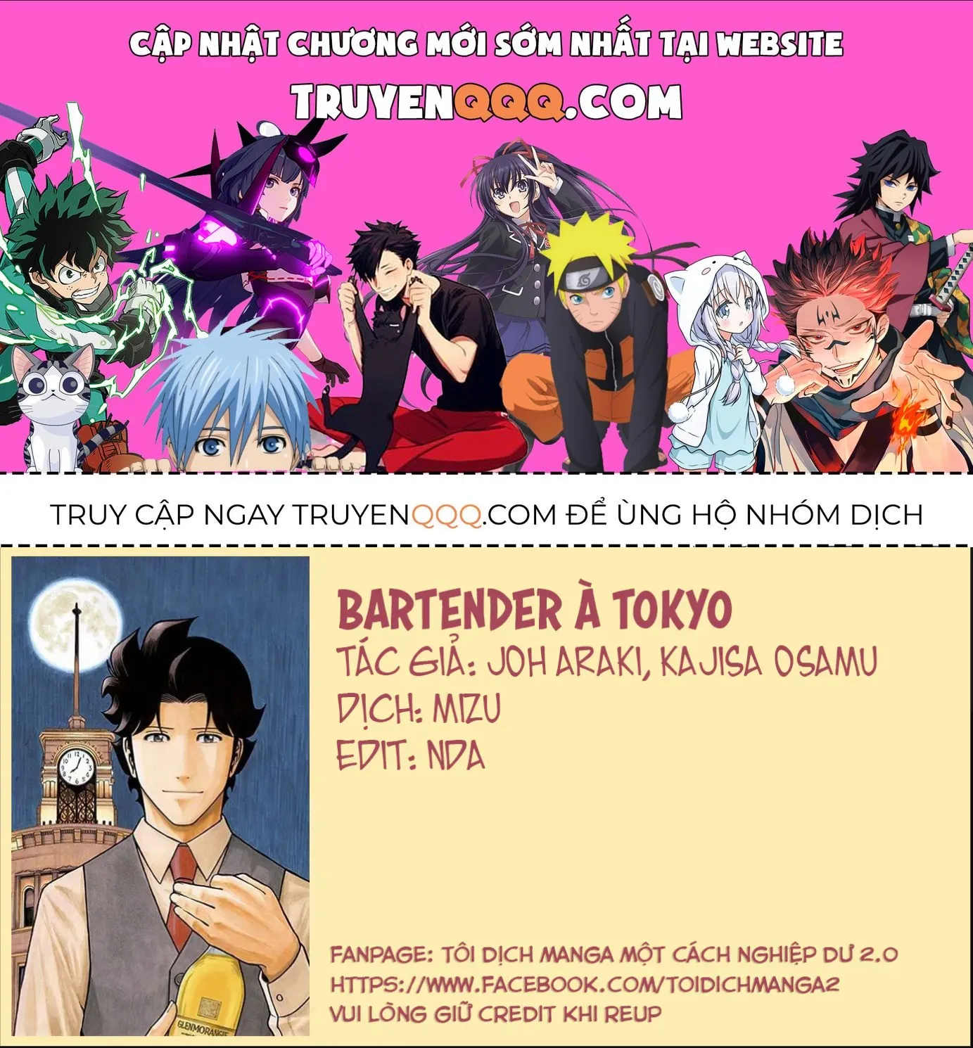Bartender À Tokyo Chap 1 - Next Chap 2
