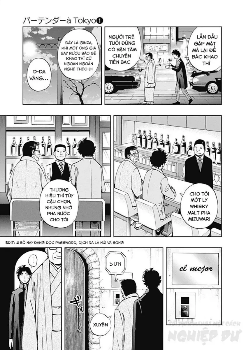 Bartender À Tokyo Chap 1 - Next Chap 2